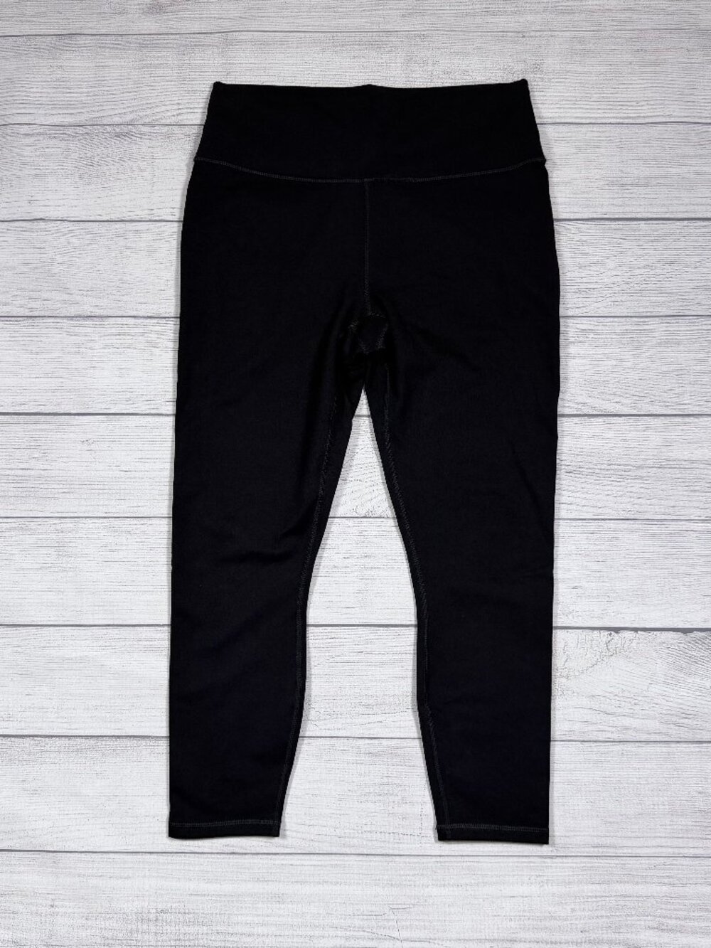 🖤 Fabletics Define PowerHold High-Waisted 7/8 Leggings Black Size L